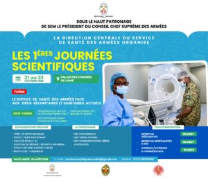 Lire la suite à propos de l’article Les 1ères Journées Scientifiques du Service de Santé des Armées Togolaises : Un rendez-vous d&rsquo;excellence à Lomé